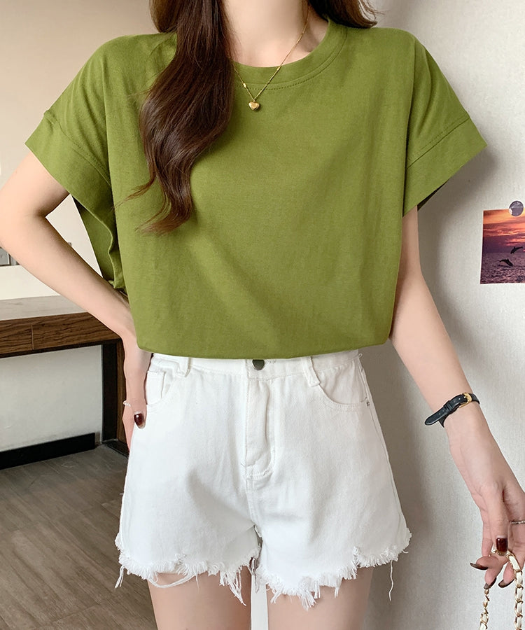 エスイーユー SEU フレンチスリーブTシャツ