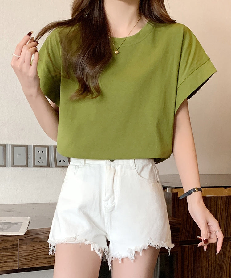 エスイーユー SEU フレンチスリーブTシャツ