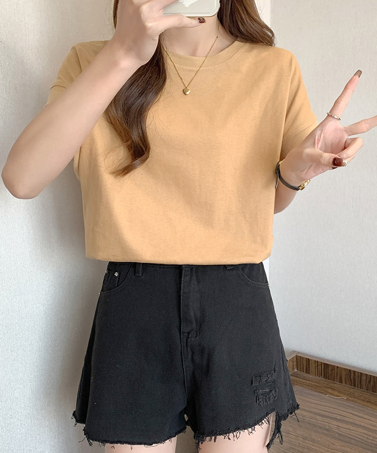 エスイーユー SEU フレンチスリーブTシャツ