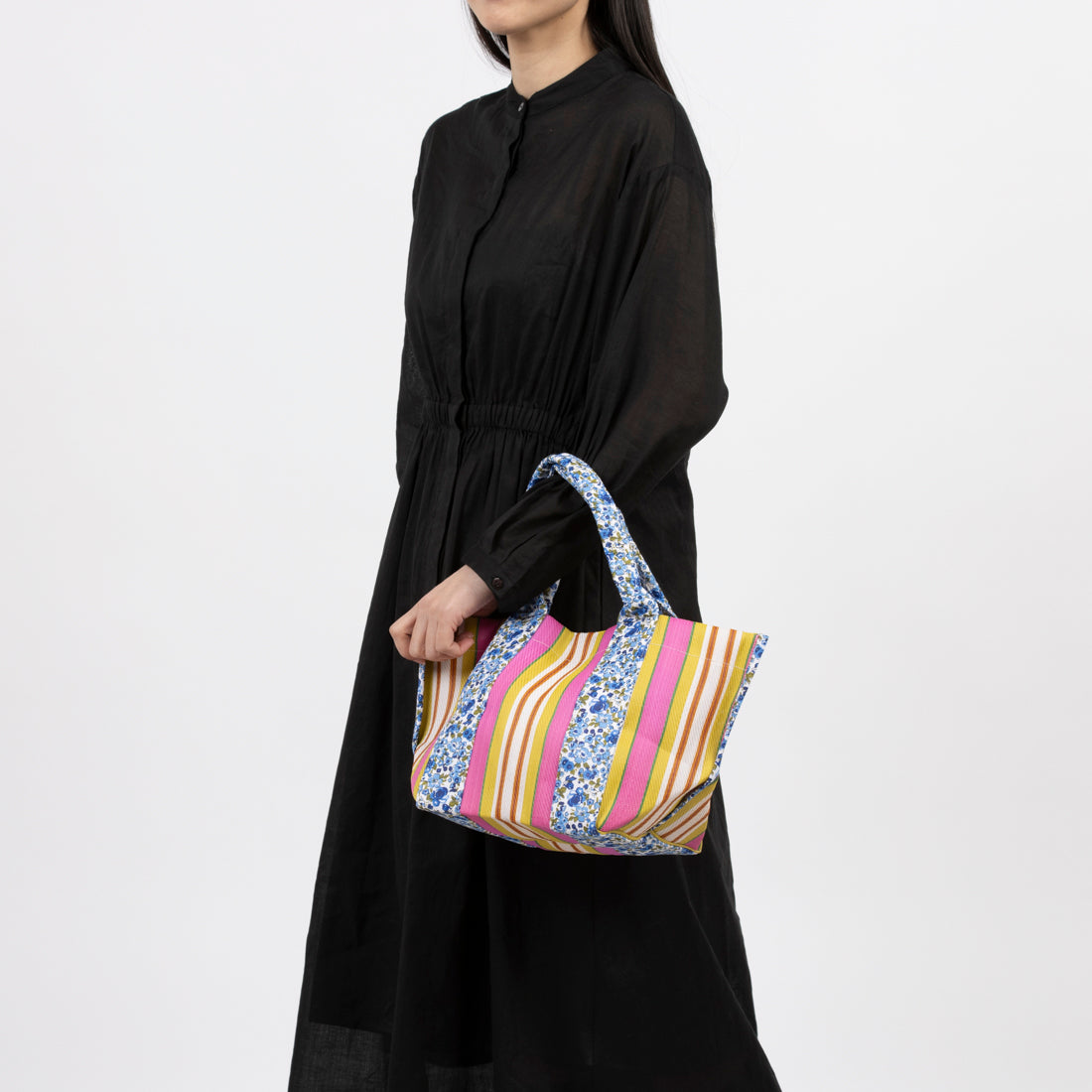 センソユニコ Sensounico atelier macaron マルシェBAG （ピンク系マルチ） ピンク系マルチ