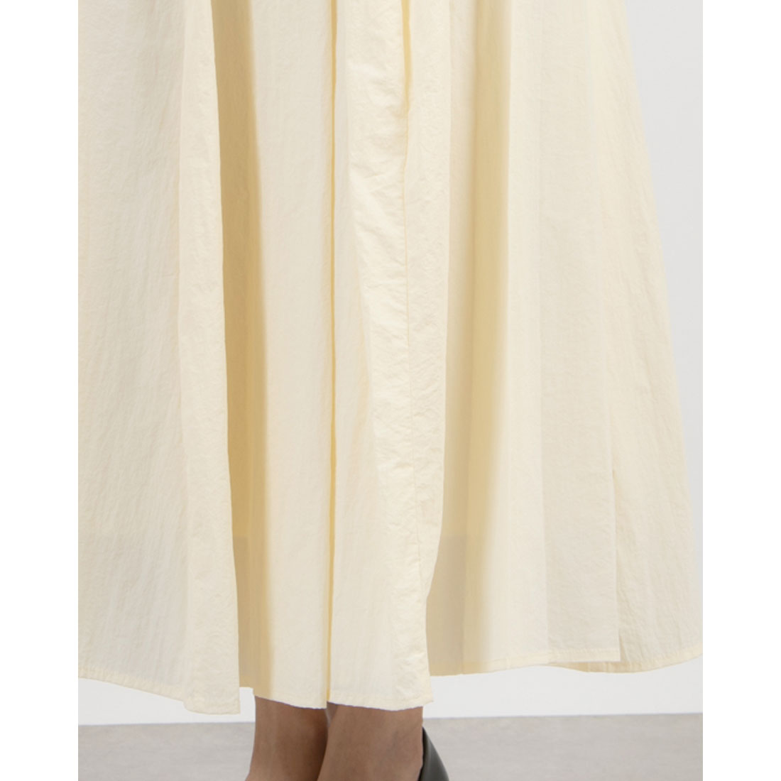 Sensounico LrdR RAW FUDGE Gathered Volume Flare Skirt