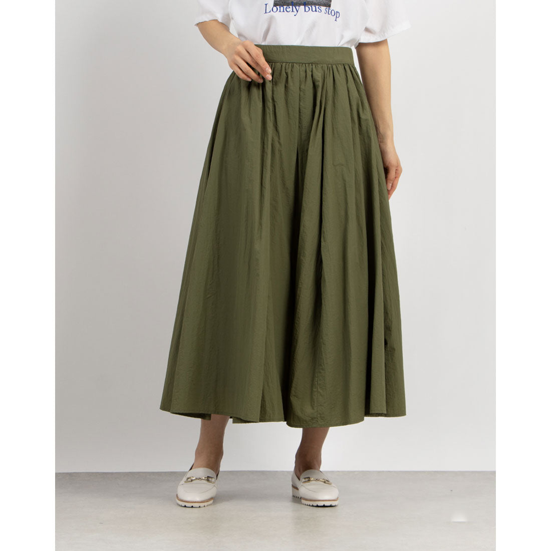 Sensounico LrdR RAW FUDGE Gathered Volume Flare Skirt
