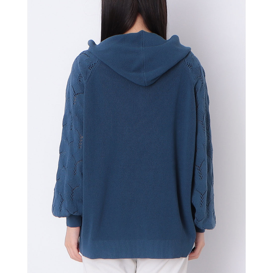 センソユニコ Sensounico POINTLIGNE High Twist Cotton カーディガン （ブルー） ブルー