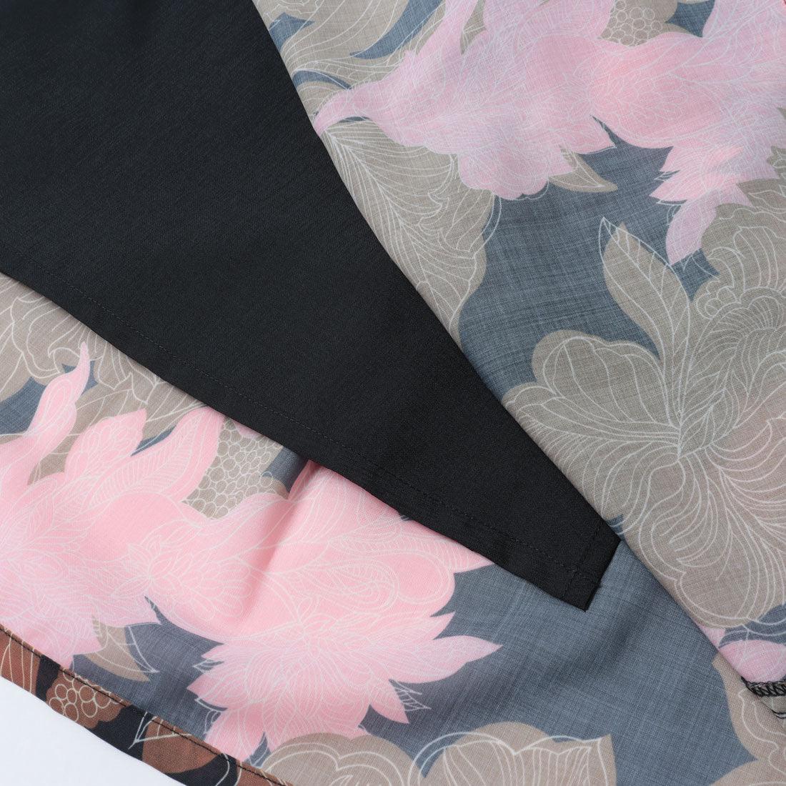 センソユニコ Sensounico Dw2R Autumnフラワープリント スカート （ブラック） ブラック