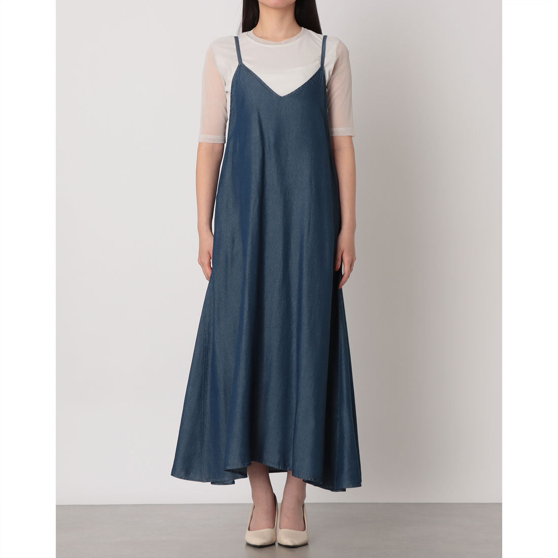 センソユニコ Sensounico LrdR QTUME ワンピース （ネイビー） ネイビー