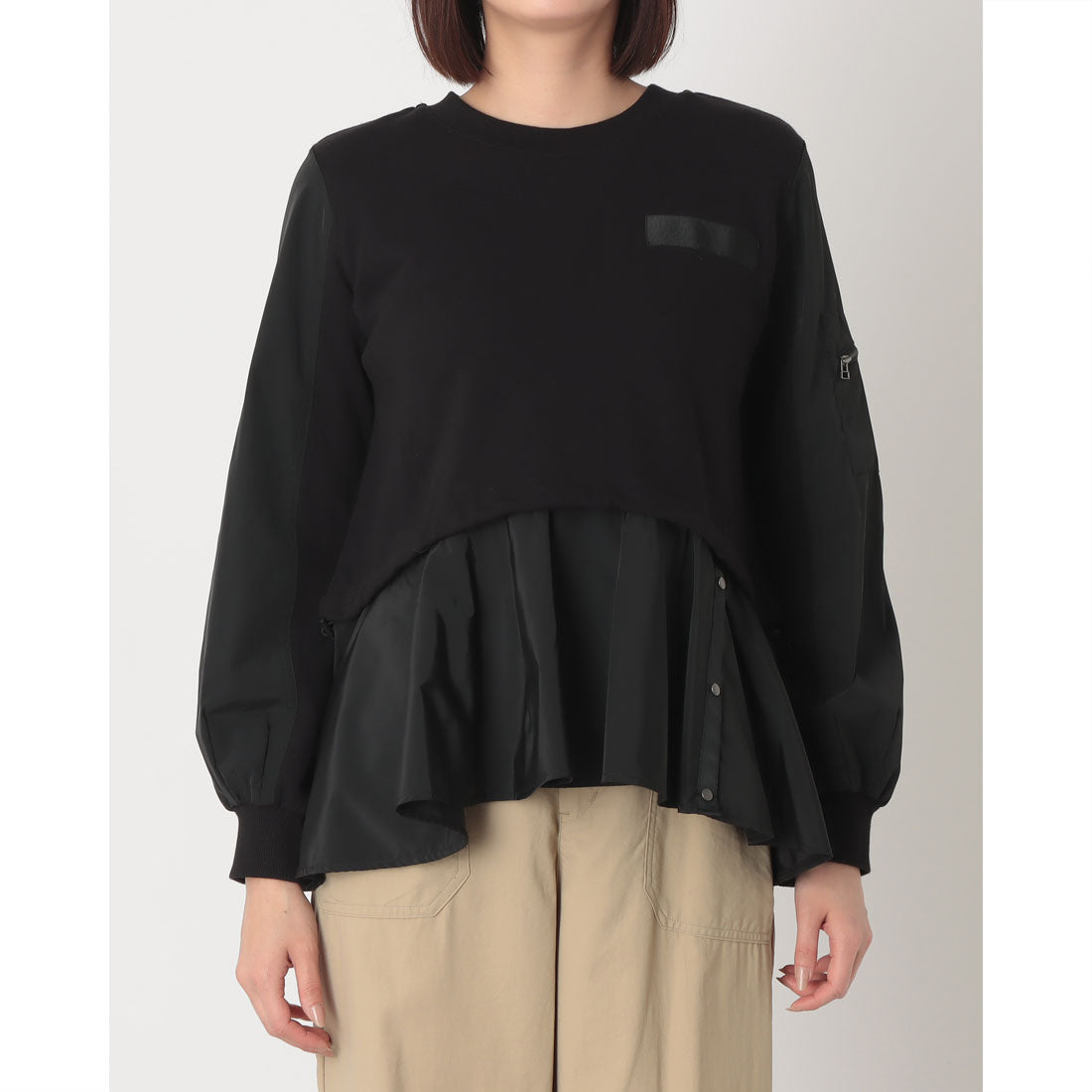 センソユニコ Sensounico LrdR プルオーバー （ブラック） ブラック