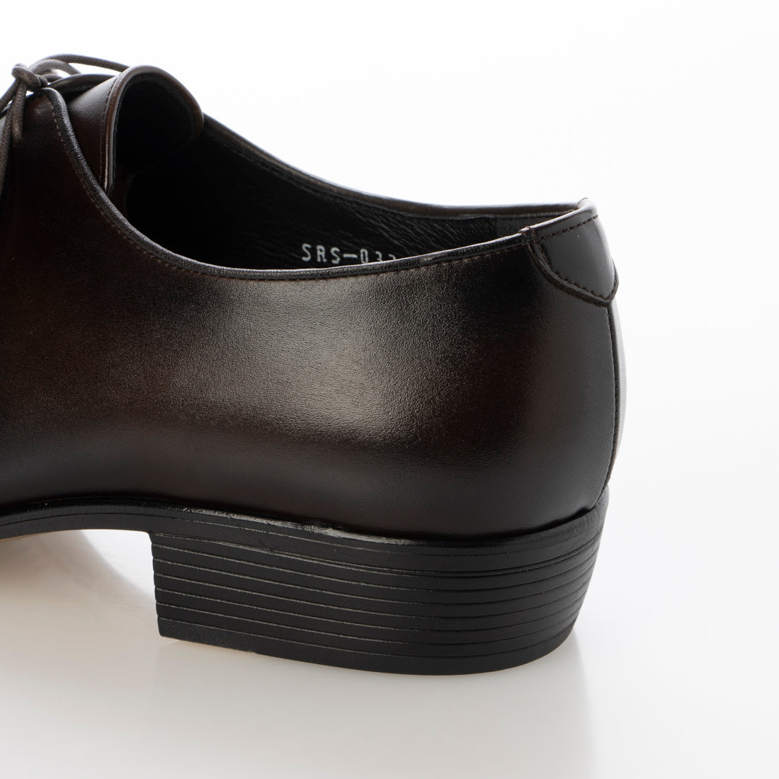 Salvatore Rossi Milano Italian sole leather eyelet plain toe shoes