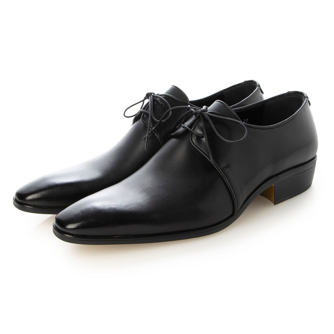 Salvatore Rossi Milano Italian sole leather eyelet plain toe shoes