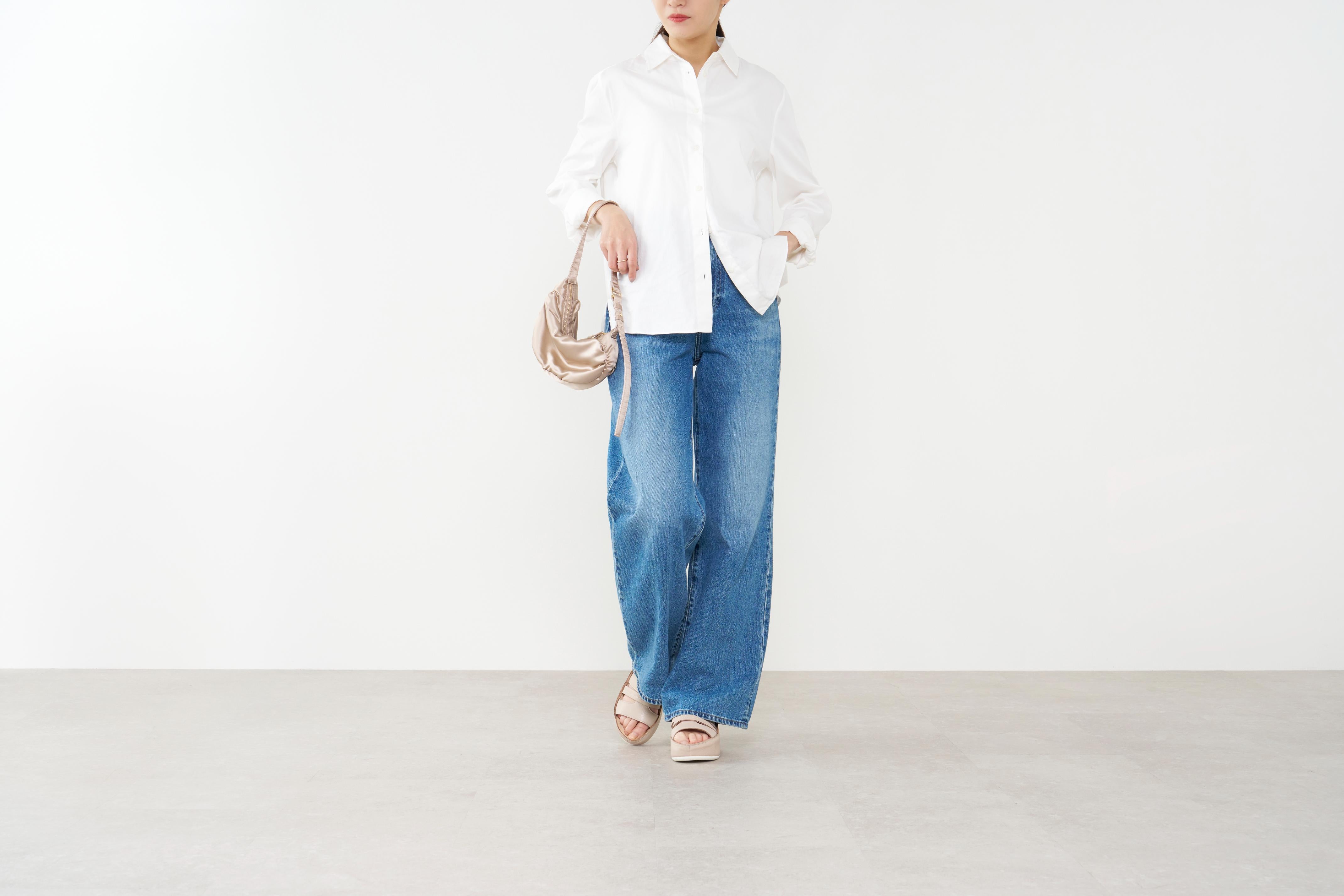 サヤ SAYA 4.5cm厚底本革プラット製法サンダル （オリーブ） オリーブ