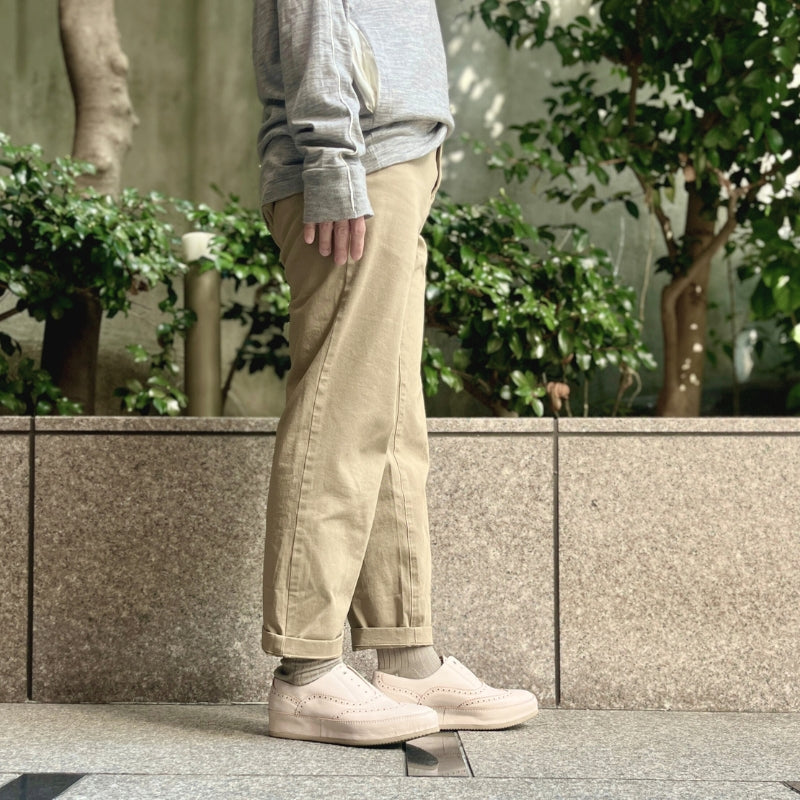 サヤ SAYA 3cmボロネーゼ製法マニッシュシューズ （ライトベージュ） ライトベージュ