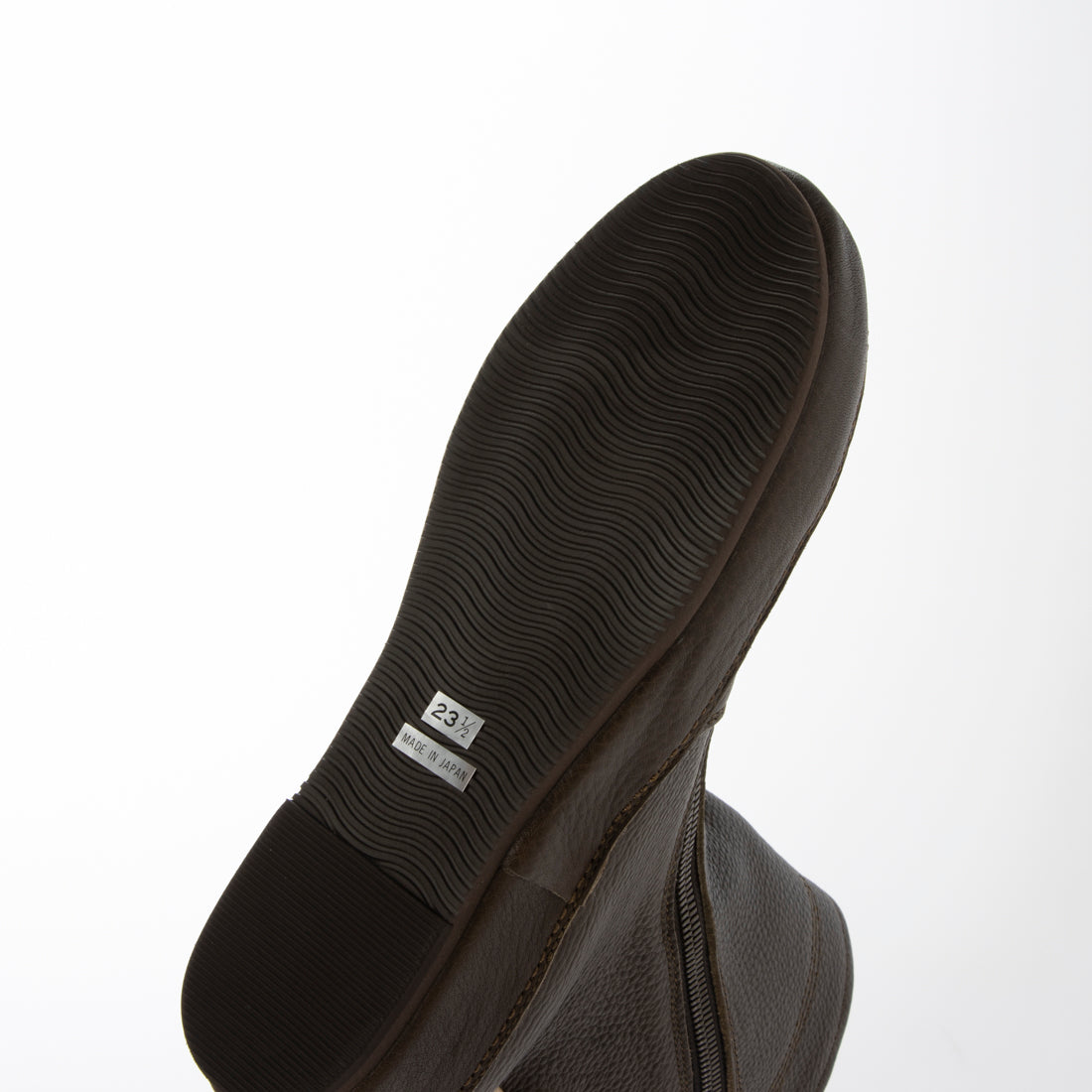 Saya 3cm Platform Genuine Leather Side Zipper Boots