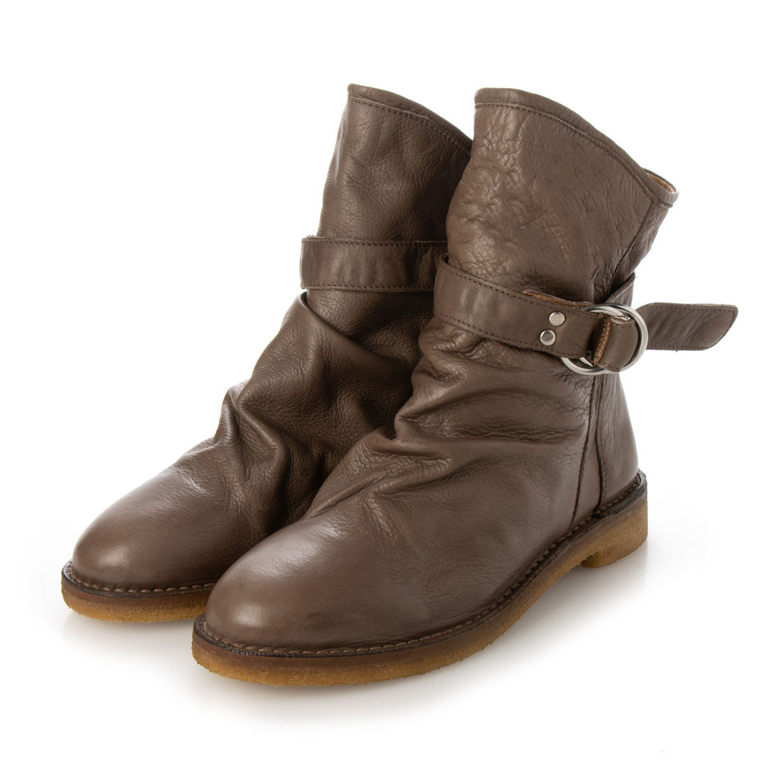 Soft Leather Engineer Boots