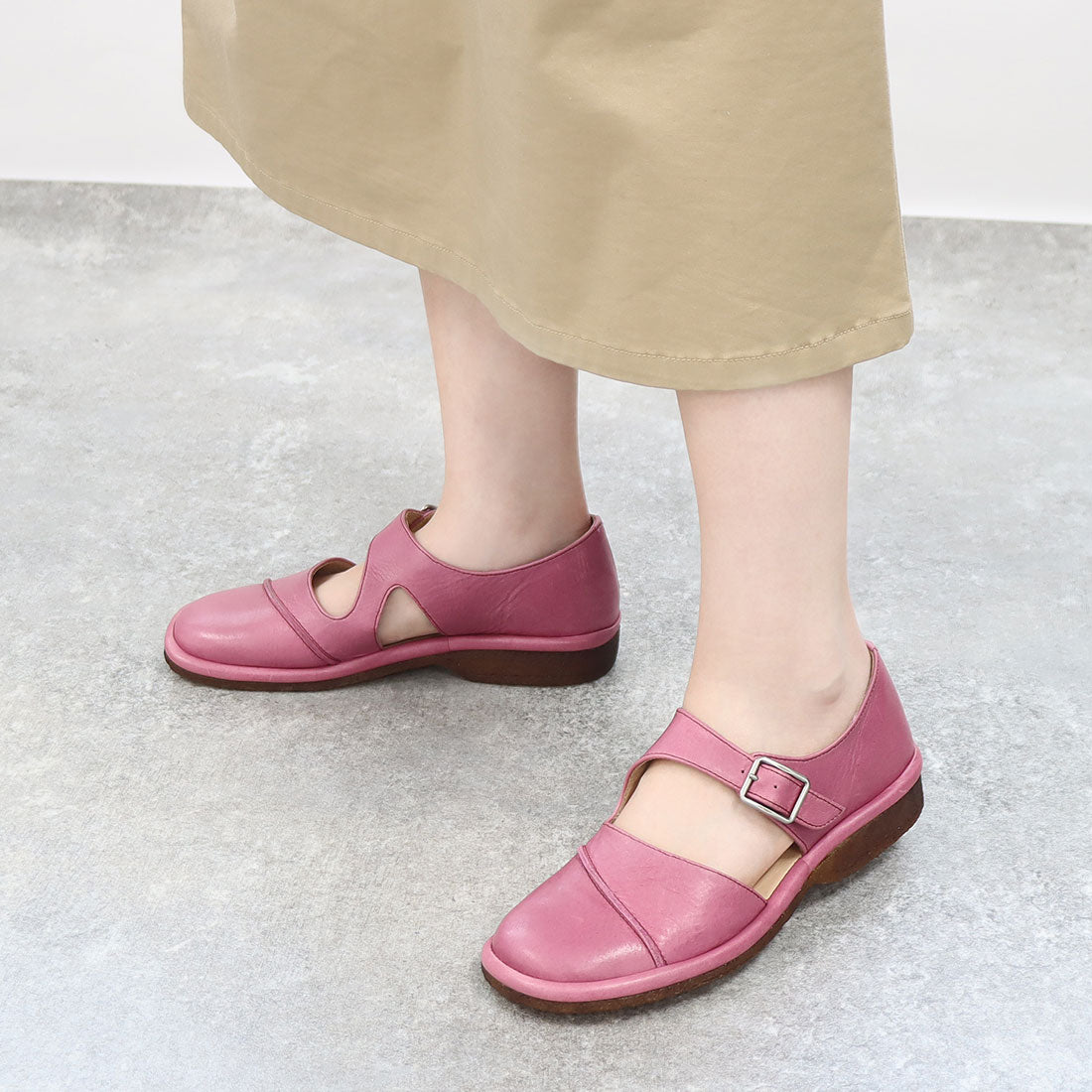 [Online-only color] Platt-made separate shoes