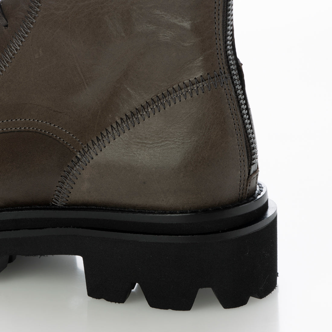 【美品】SAYA（サヤ）本革タンクソールレースアップシューズ サヤ SAYA 本革タンクソールレースアップシューズ （ブラック