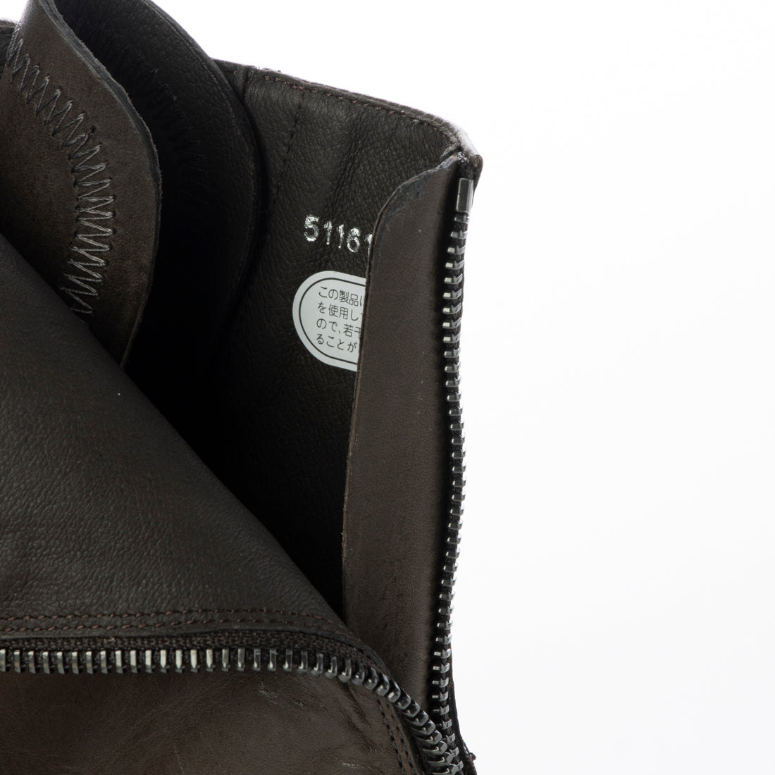 SAYA genuine leather tank sole lace-up shoes