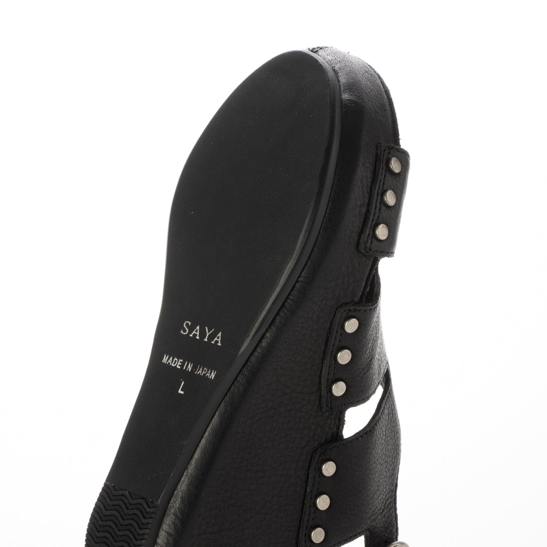 SAYA 7.5cm Platt-made genuine leather platform sandals