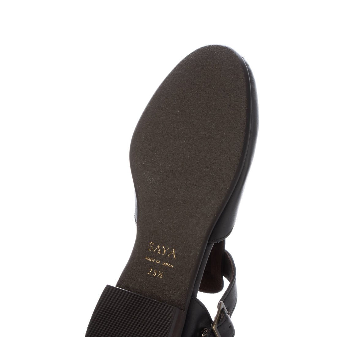 SAYA Genuine Leather T-Strap Separate Shoes