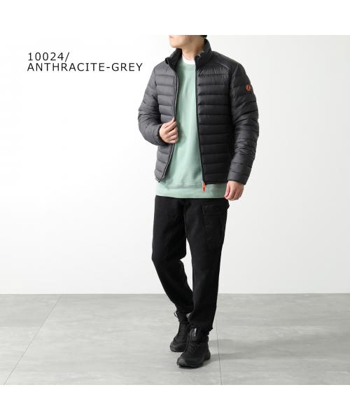 セイブザダック SAVE THE DUCK SAVE THE DUCK 中綿ジャケット ALEXANDER エコダウン （10017/GREY-BLACK） 10017/GREY-BLACK