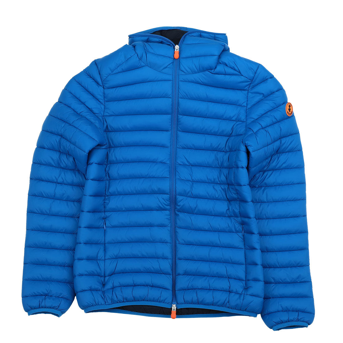 SAVE THE DUCK Down Jacket Donald HOODED PUFFER JACKET D30650M GIGA19 BLUE BERRY