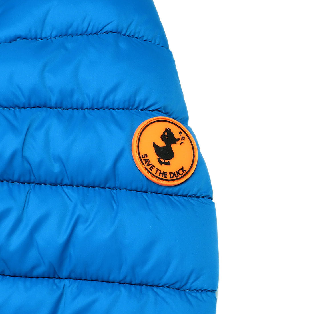 SAVE THE DUCK Down Jacket Donald HOODED PUFFER JACKET D30650M GIGA19 BLUE BERRY