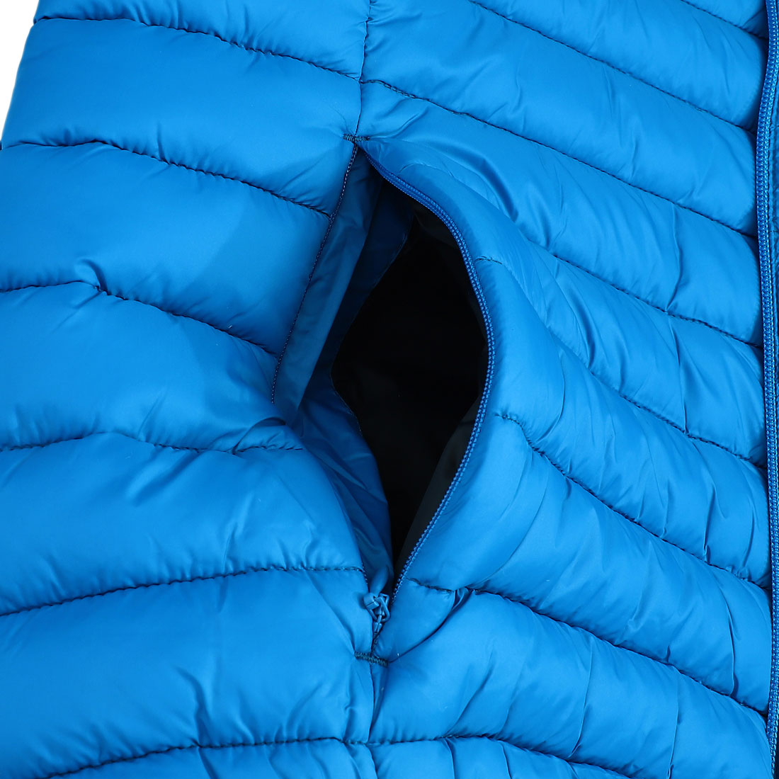 SAVE THE DUCK Down Jacket Donald HOODED PUFFER JACKET D30650M GIGA19 BLUE BERRY