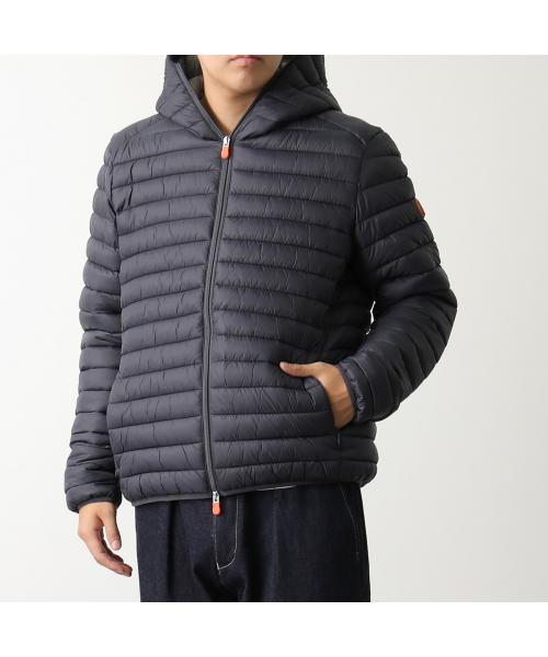 セーブ・ザ・ダック SAVE THE DUCK SAVE THE DUCK 中綿ジャケット DONALD エコダウン コート （10017/GREY-BLACK） 10017/GREY-BLACK