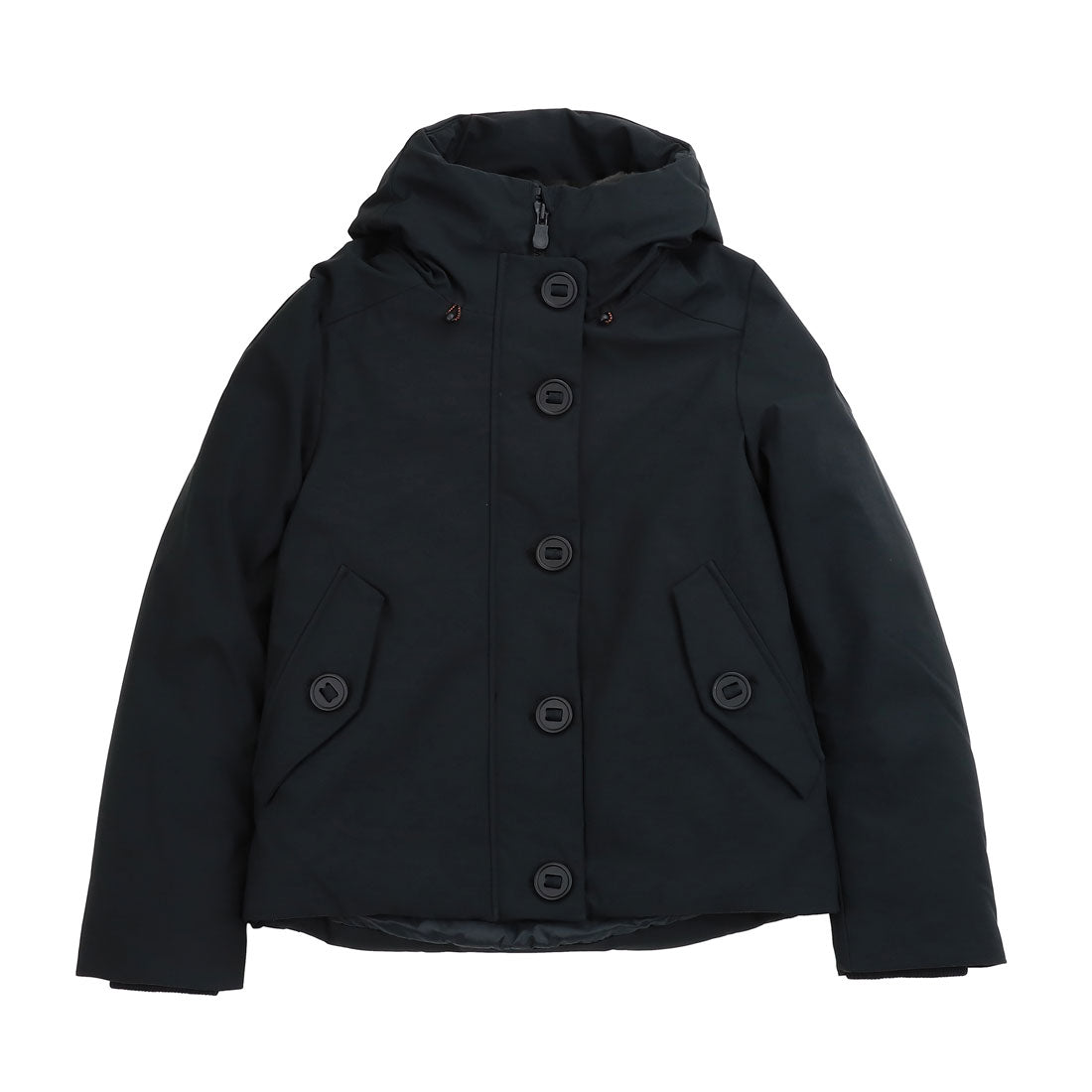 セイブザダック SAVE THE DUCK 中綿外套 シャ諾 HOODED PARKA JACKET P30414W SMEG19 黑色