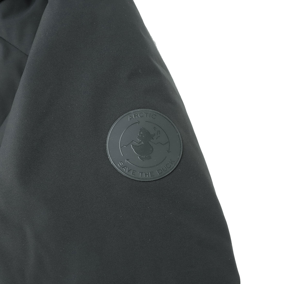 セイブザダック SAVE THE DUCK 中綿外套 シャ諾 HOODED PARKA JACKET P30414W SMEG19 黑色