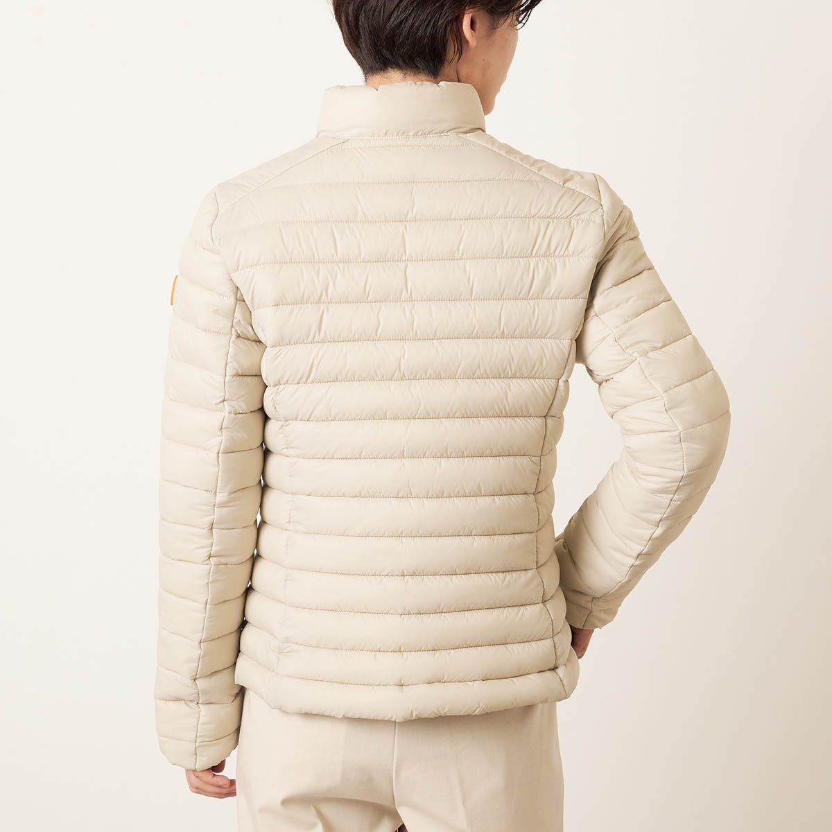 セイブザダック SAVE THE DUCK 中綿ジャケット カーリー ANIMAL FREE PUFFER JACKET D39760W GIGA01 RAINY BEIGE （レイニーベージュ） レイニーベージュ