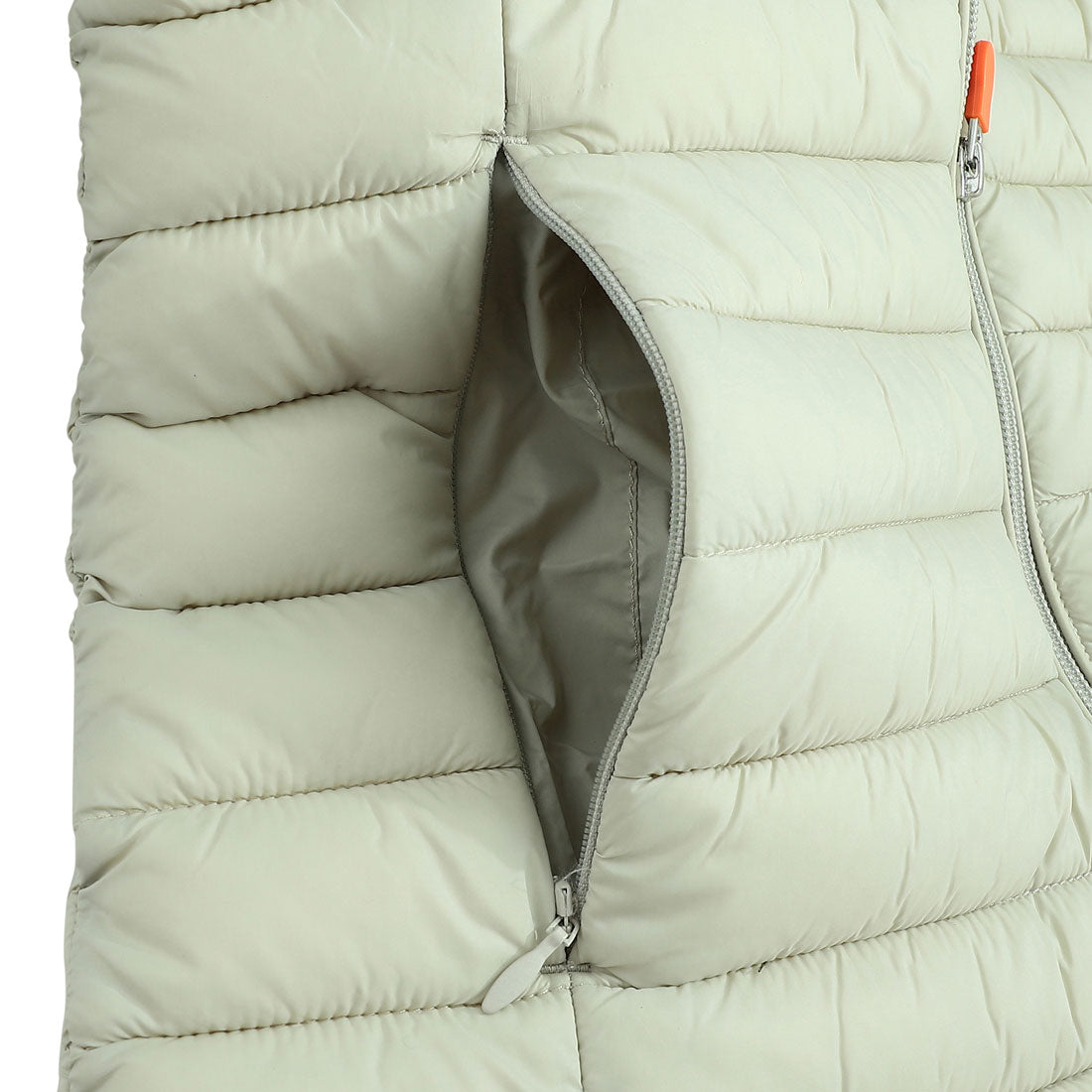 セイブザダック SAVE THE DUCK 中綿ジャケット カーリー ANIMAL FREE PUFFER JACKET D39760W GIGA01 RAINY BEIGE （レイニーベージュ） レイニーベージュ