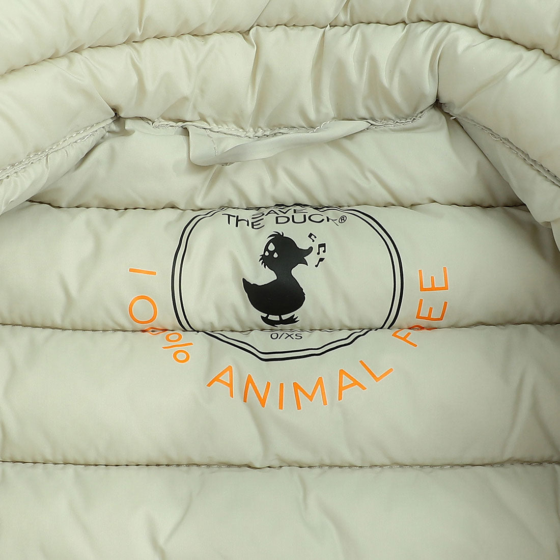 セイブザダック SAVE THE DUCK 中綿ジャケット カーリー ANIMAL FREE PUFFER JACKET D39760W GIGA01 RAINY BEIGE （レイニーベージュ） レイニーベージュ
