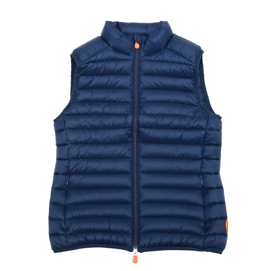 セイブザダック SAVE THE DUCK 中綿背心 夏洛特 ANIMAL FREE PUFFER VEST D88040W GIGA01 海軍藍