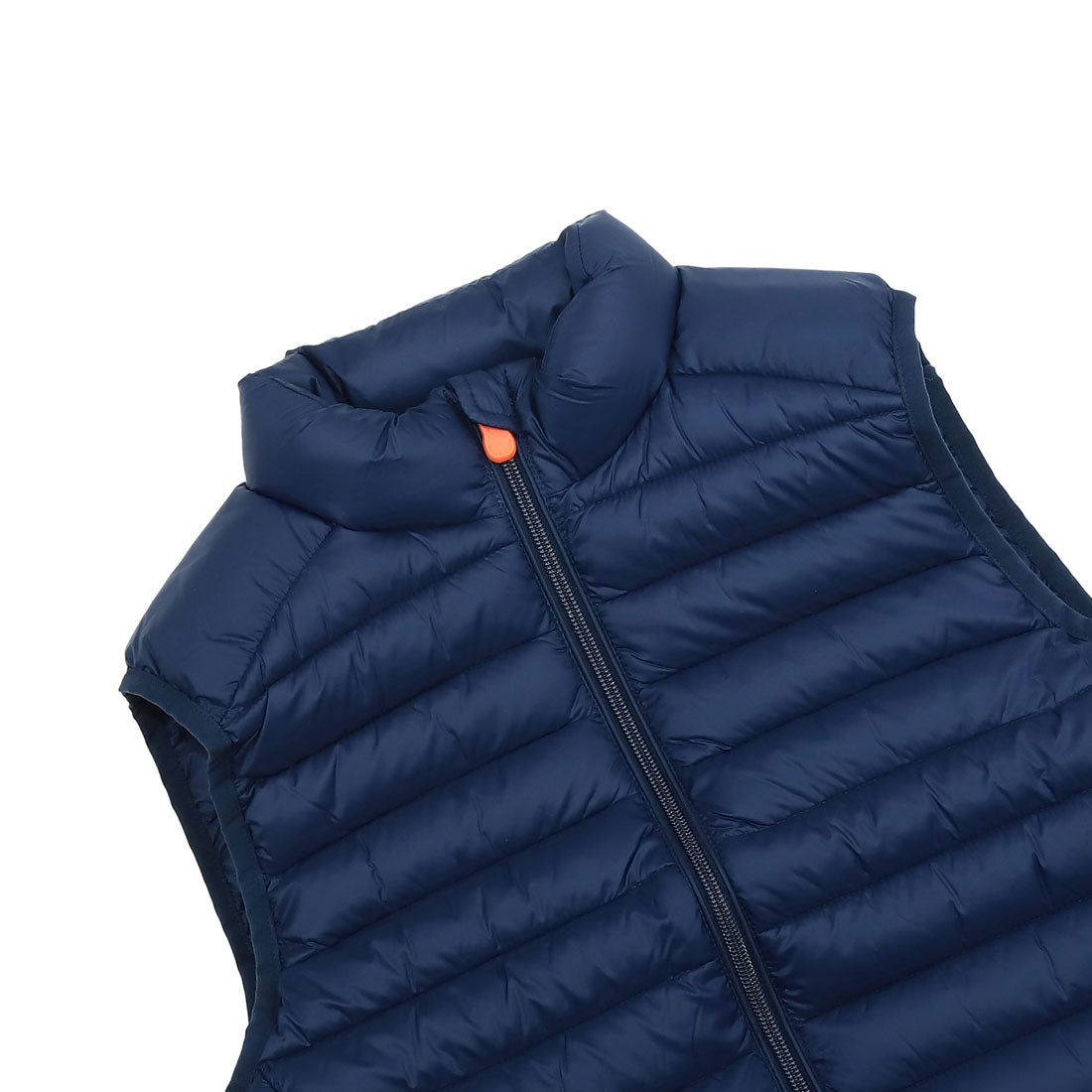 セイブザダック SAVE THE DUCK 中綿背心 夏洛特 ANIMAL FREE PUFFER VEST D88040W GIGA01 海軍藍