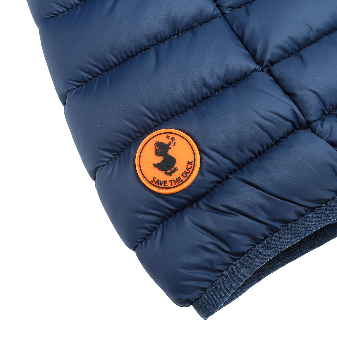 セイブザダック SAVE THE DUCK 中綿背心 夏洛特 ANIMAL FREE PUFFER VEST D88040W GIGA01 海軍藍