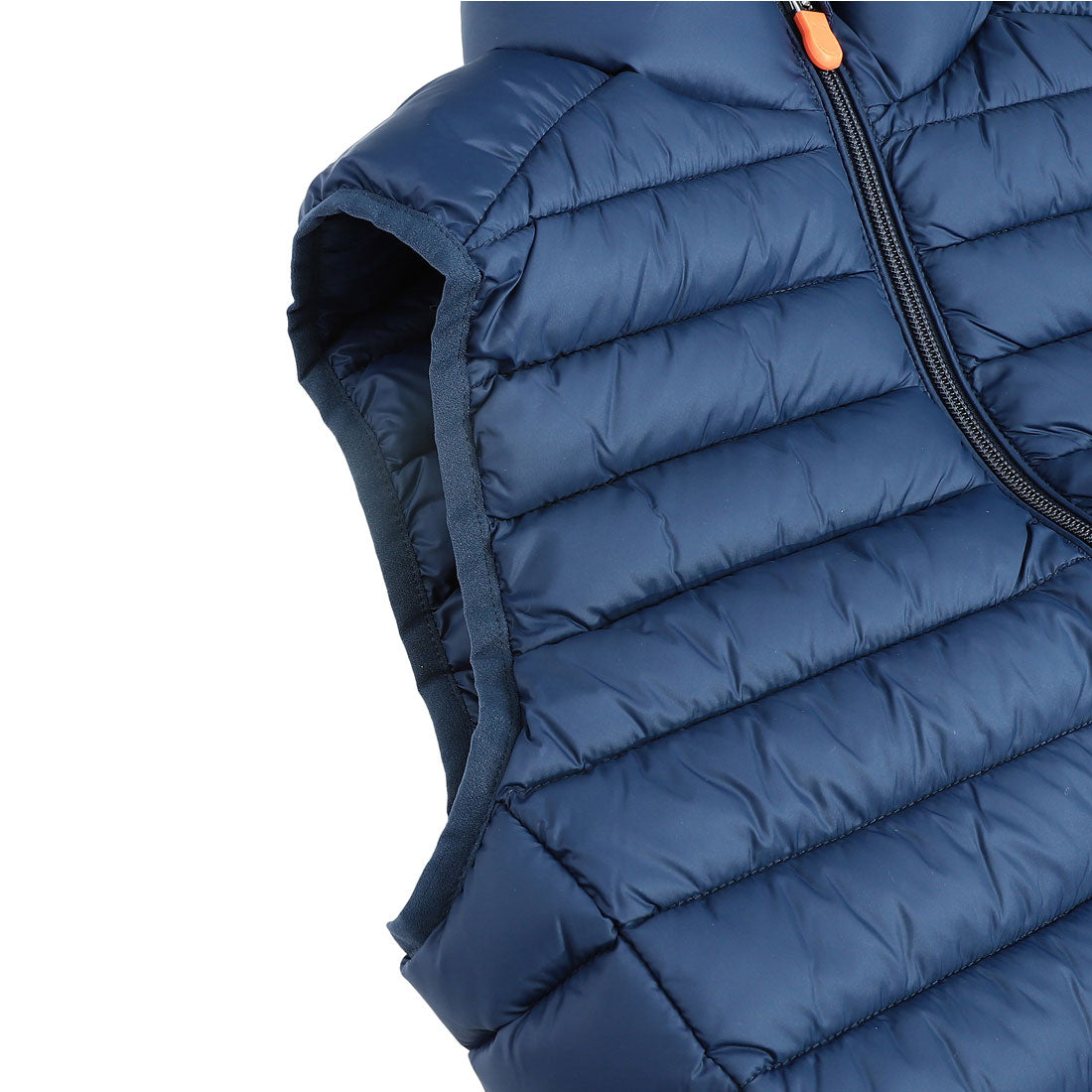 セイブザダック SAVE THE DUCK 中綿背心 夏洛特 ANIMAL FREE PUFFER VEST D88040W GIGA01 海軍藍