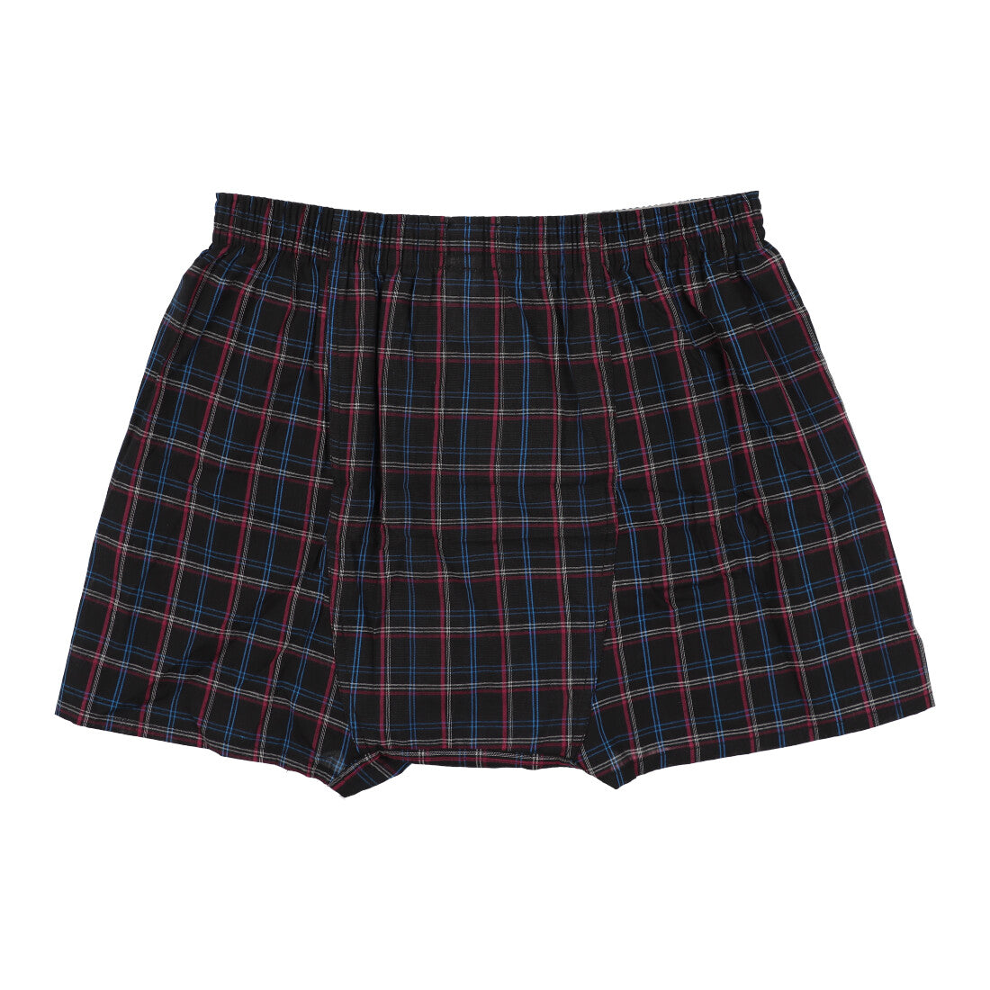 サンタバーバラ ポロ アンド ラケット クラブ SANTA BARBARA POLO&RACQUET CLUB 前開き トランクス 綿100％ 【返品不可商品】 （ブラック） ブラック