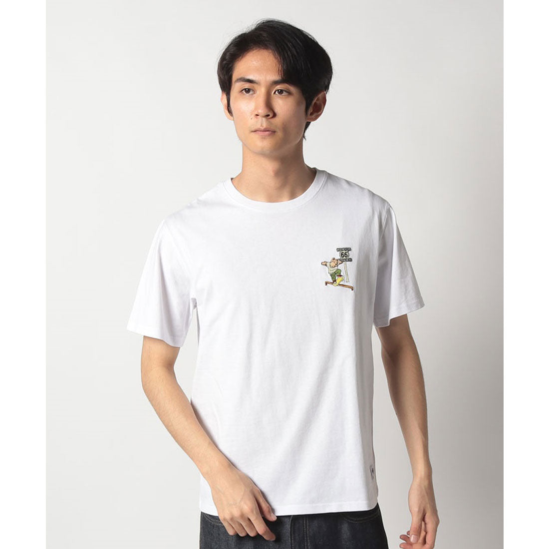 ソルツ SALTS Tシャツ,WHITE