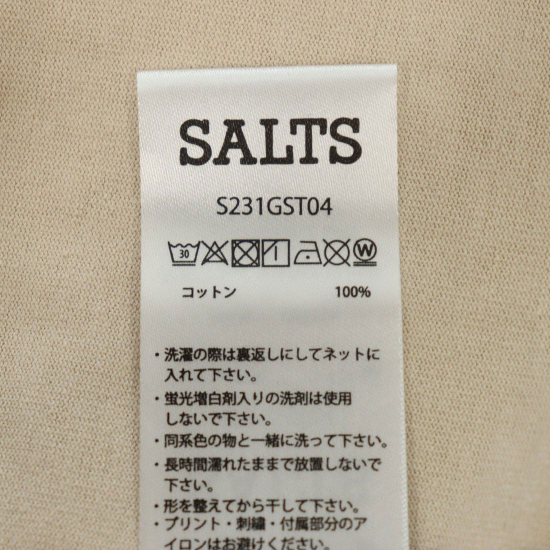 ソルツ SALTS Tシャツ