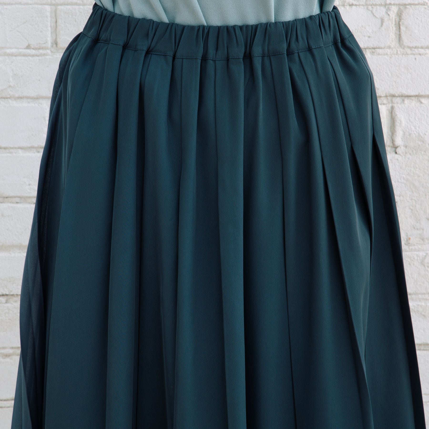 サブストリート マイスタンダード sabstreet my standard 【大きいサイズ】 9号・15号(M・3L) アシメプリーツスカート （チャコール） チャコール