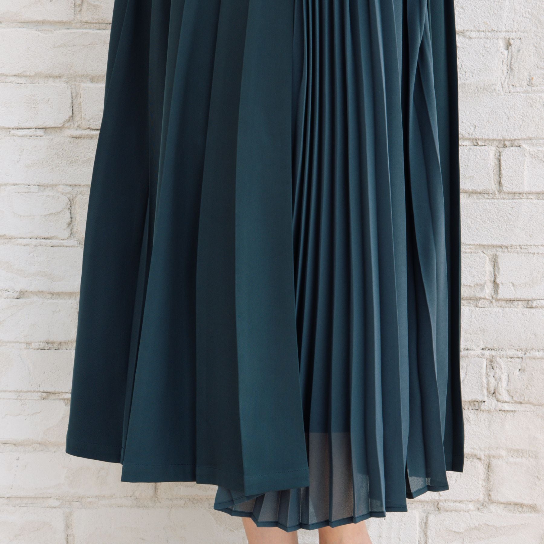 サブストリート マイスタンダード sabstreet my standard 【大きいサイズ】 9号・15号(M・3L) アシメプリーツスカート （チャコール） チャコール