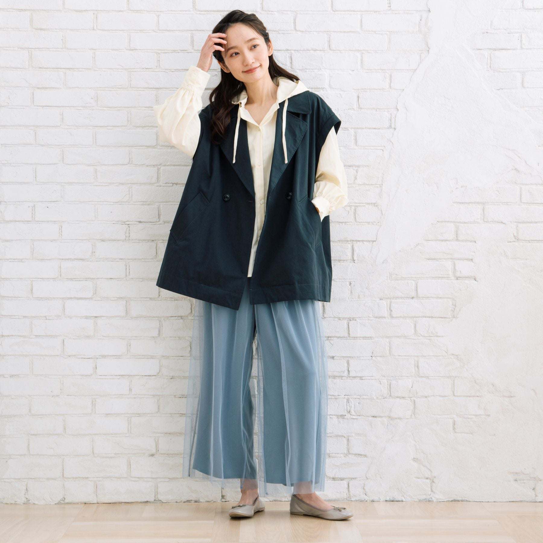 サブストリート マイスタンダード sabstreet my standard 【大きいサイズ】 15号(3L) FONTLAB MA-1スリーブショートコート （ベージュ） ベージュ