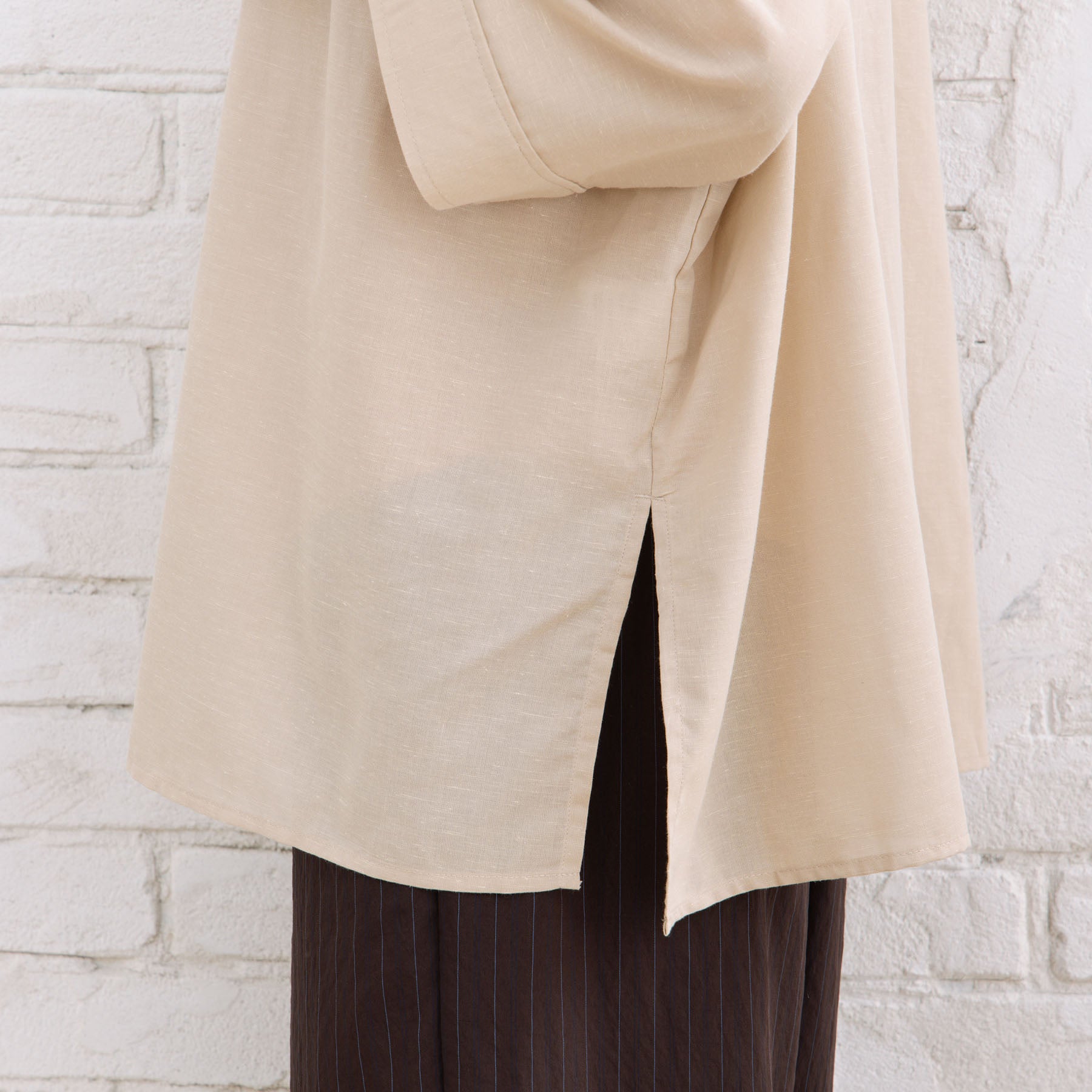 サブストリート マイスタンダード sabstreet my standard 【sabstreet bis】【web限定】15号(3L) 【接触冷感】スキッパーゆるシャツ （ライトグリーン） ライトグリーン