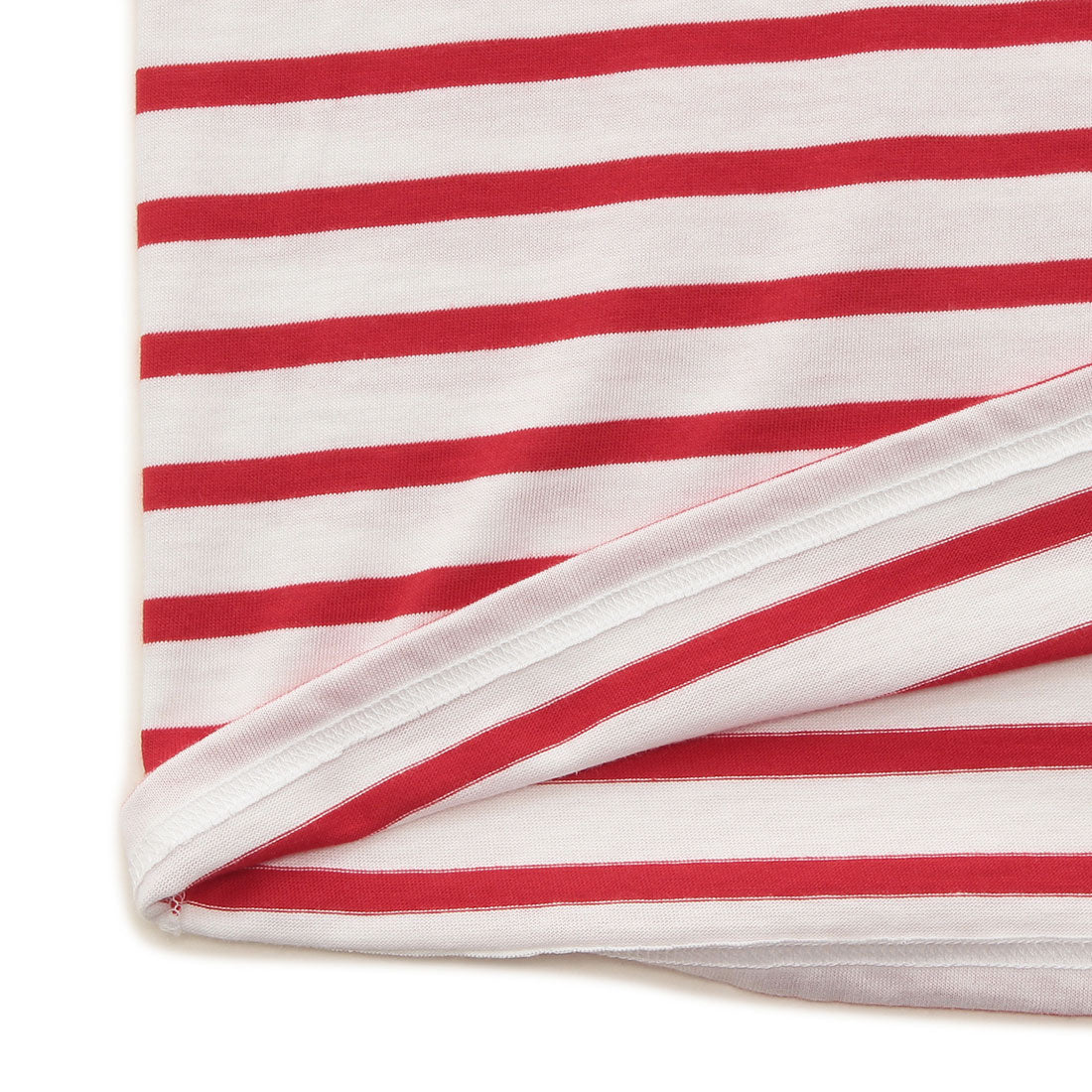 セントジェームス SAINT JAMES Tシャツ カットソー レッド ホワイト メンズ ST.JAMES 9858