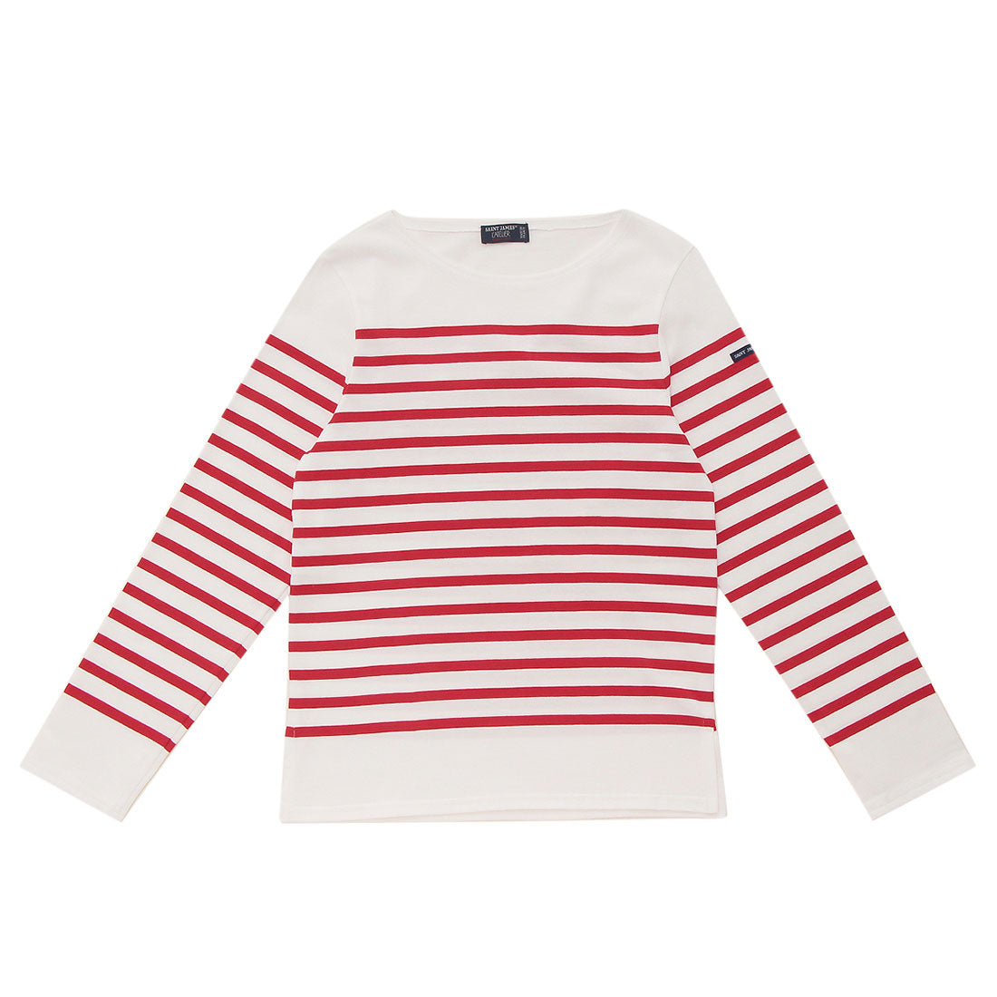 セントジェームス SAINT JAMES Tシャツ カットソー レッド ホワイト メンズ ST.JAMES 2691