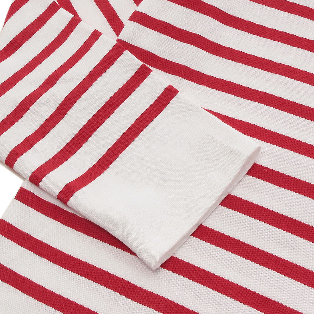 セントジェームス SAINT JAMES Tシャツ カットソー レッド ホワイト メンズ ST.JAMES 2691