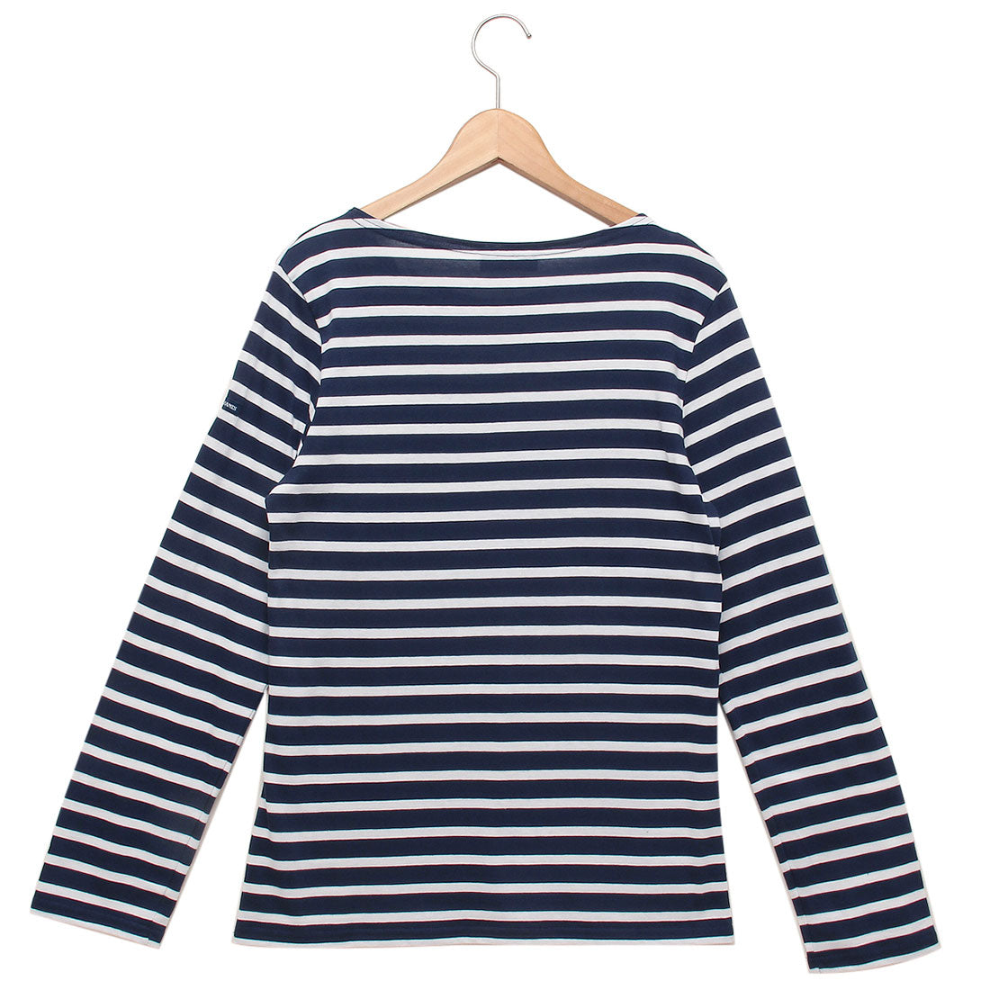 セントジェームス SAINT JAMES Tシャツ カットソー ホワイト ブルー メンズ ST.JAMES 9858