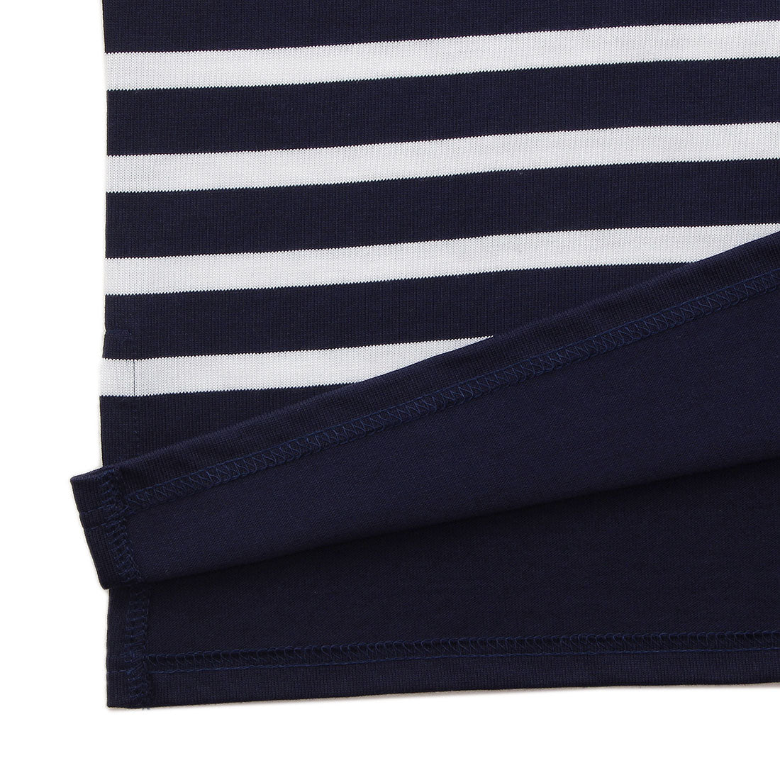 セントジェームス SAINT JAMES Tシャツ カットソー ホワイト ブルー メンズ ST.JAMES 2691