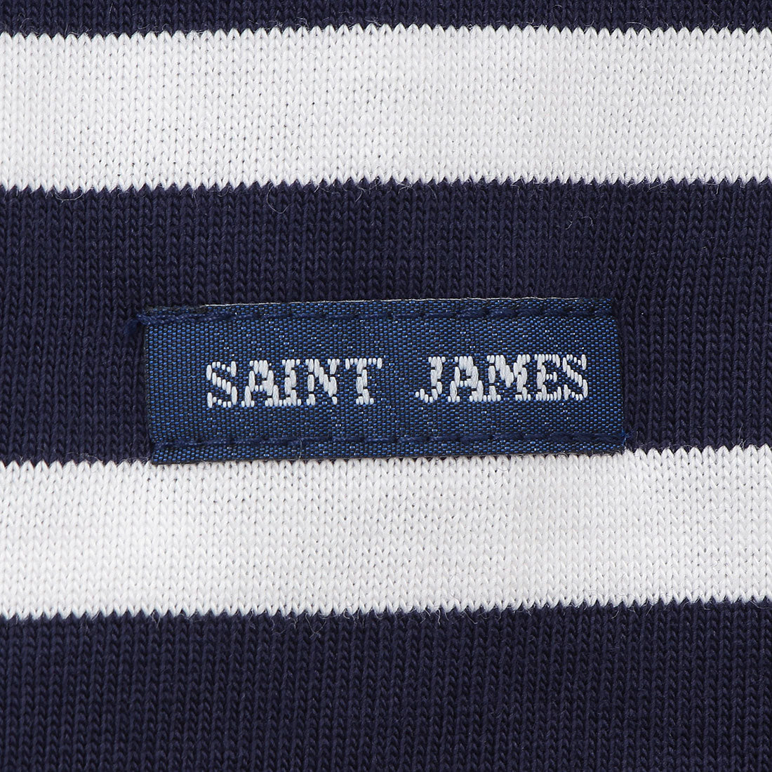セントジェームス SAINT JAMES Tシャツ カットソー ホワイト ブルー メンズ ST.JAMES 2691