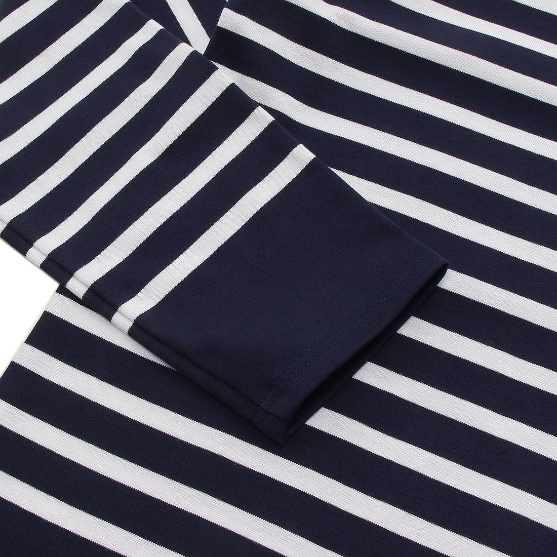 セントジェームス SAINT JAMES Tシャツ カットソー ホワイト ブルー メンズ ST.JAMES 2691
