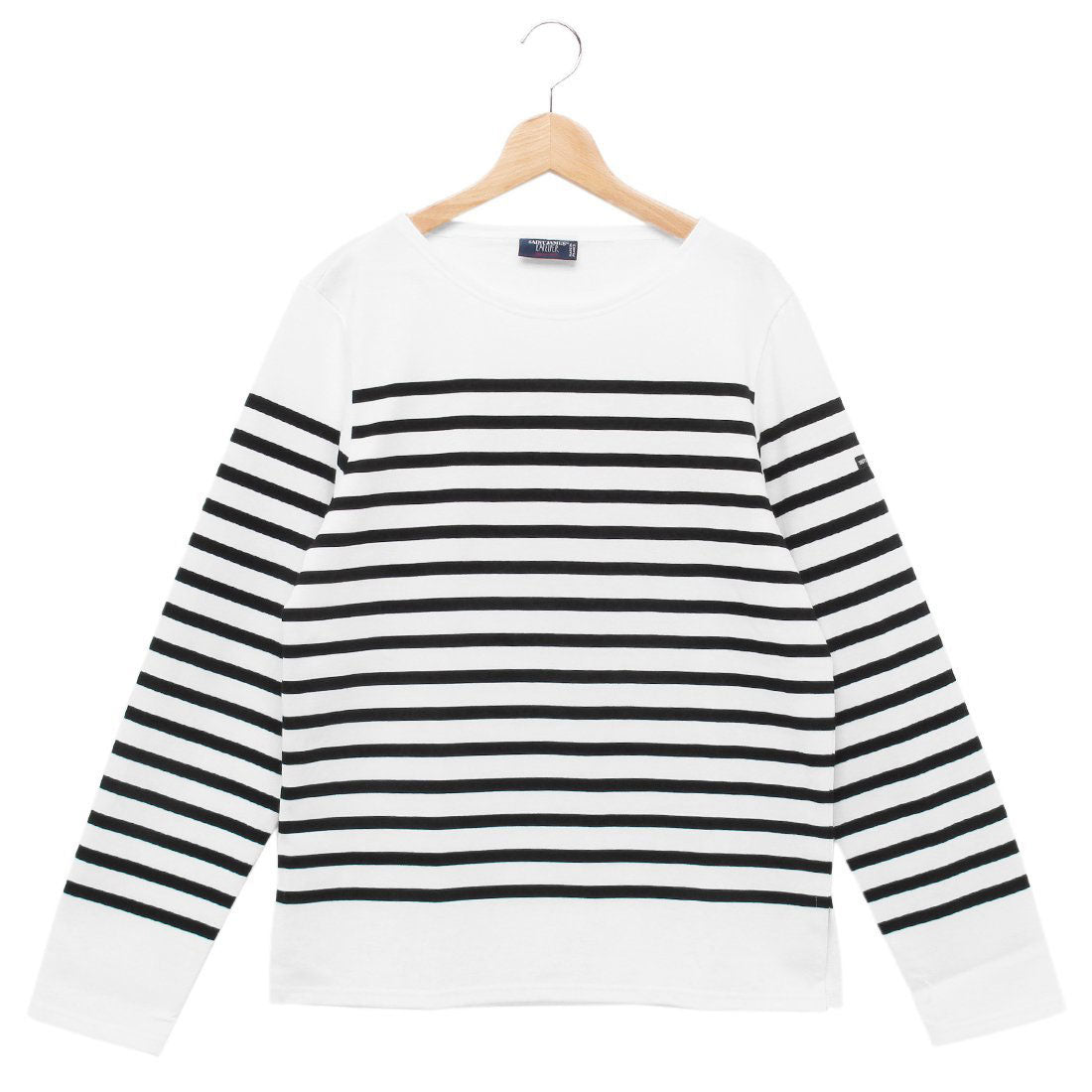 セントジェームス SAINT JAMES Tシャツ カットソー ナヴァル ホワイト ブラック メンズ ST.JAMES 2691 NEIGE NOIR （NEIGE NOIR） NEIGE NOIR